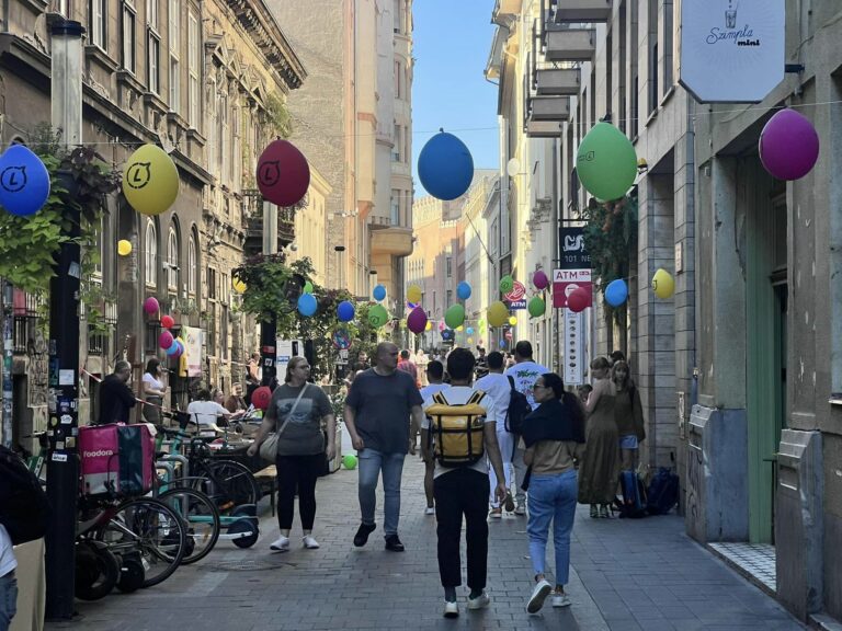 New traffic order in Budapest downtown