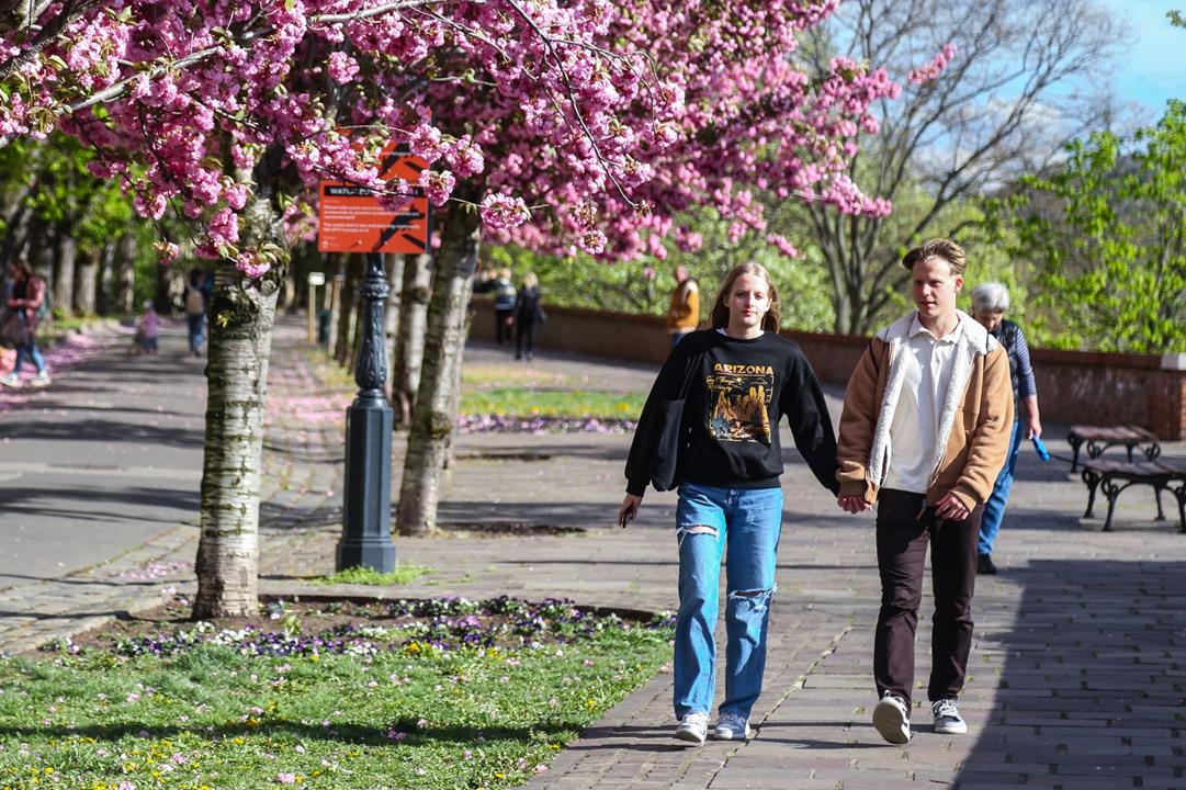 One of Budapest's most romantic promenades in Buda Castle