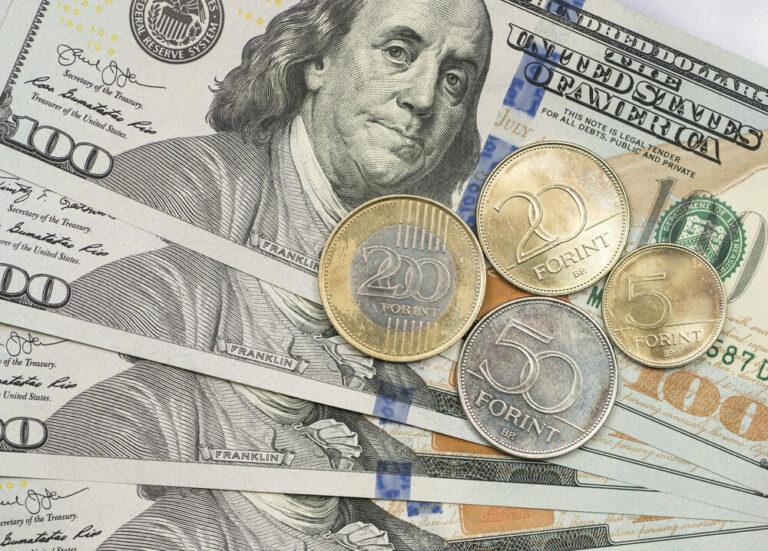 USD HUF، دولار، فورنت، فورنت مجري