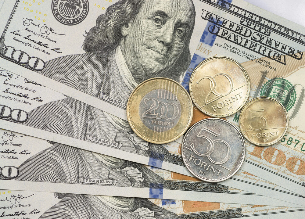 USD HUF dollar forint hungarian forint