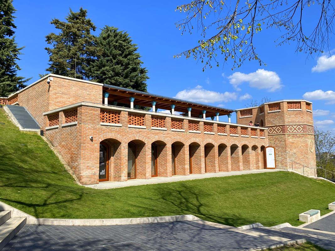 Visitor center building