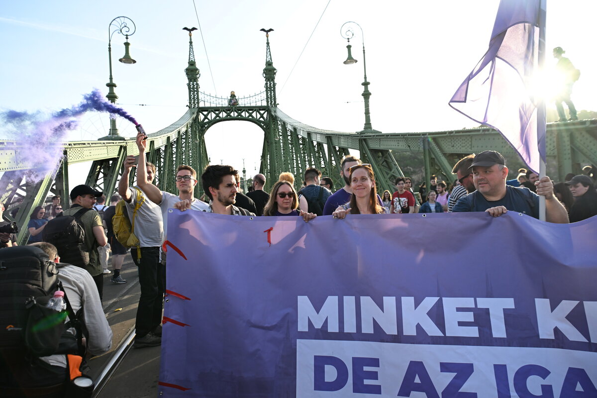 protests in Budapest demonstrations in Budapest