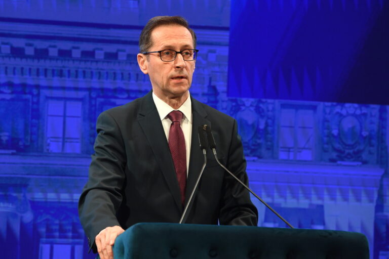 mihály varga central bank east-west cooperation trade
