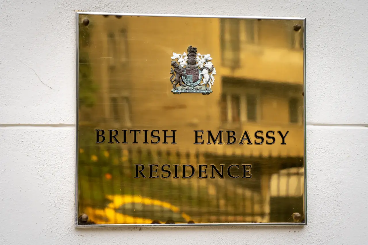 Résidence de l'ambassade britannique à Budapest