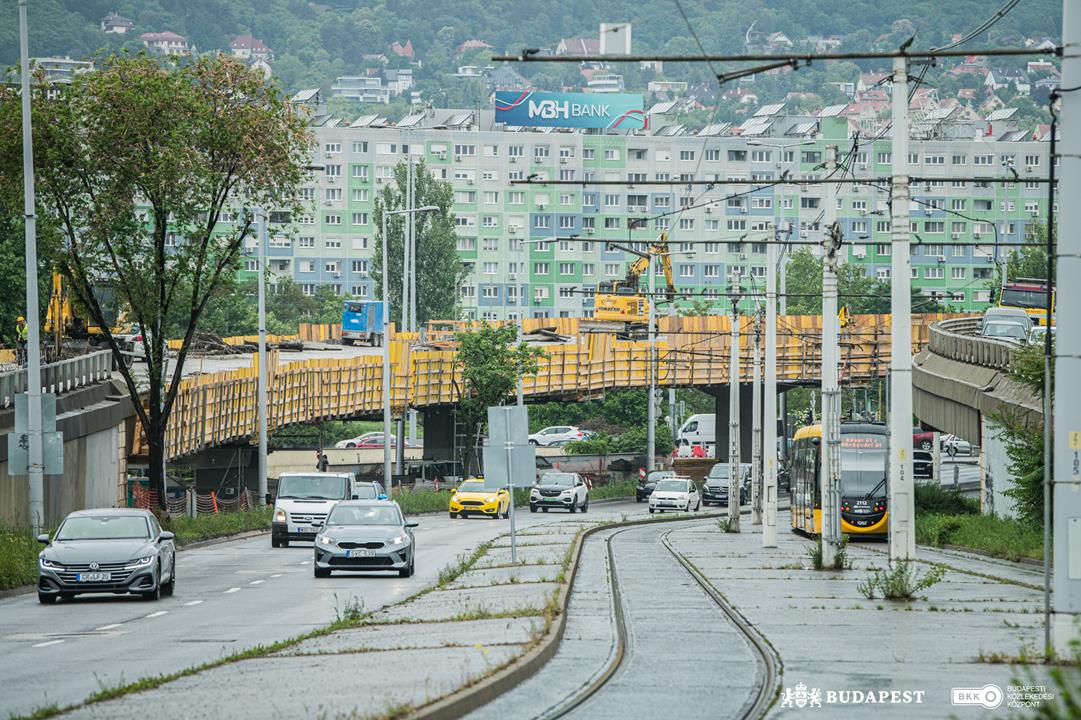 Budapest Flórián Square overpass revamp