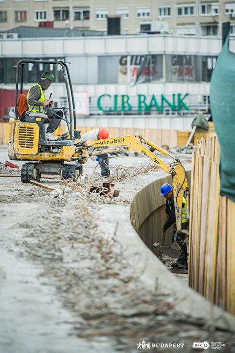 Budapest Flórián Square overpass revamp