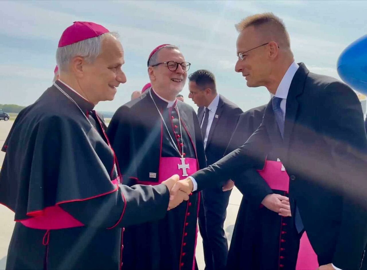 Cardinal Prevost and FM Péter Szijjártó