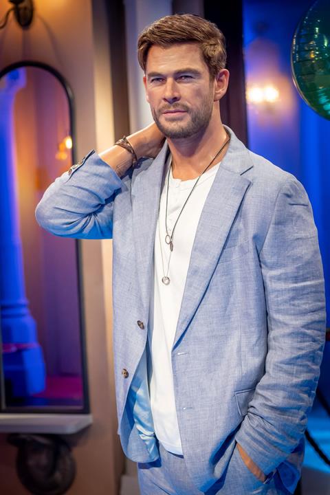 Chris Hemsworth arrived in Budapest 1