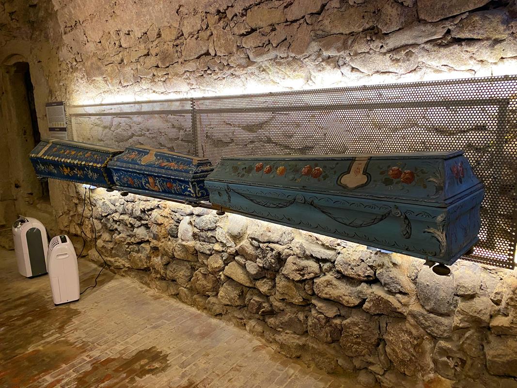 18th 19th century mummies coffins