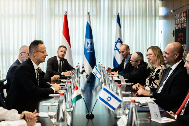 FM Szijjártó în Israel