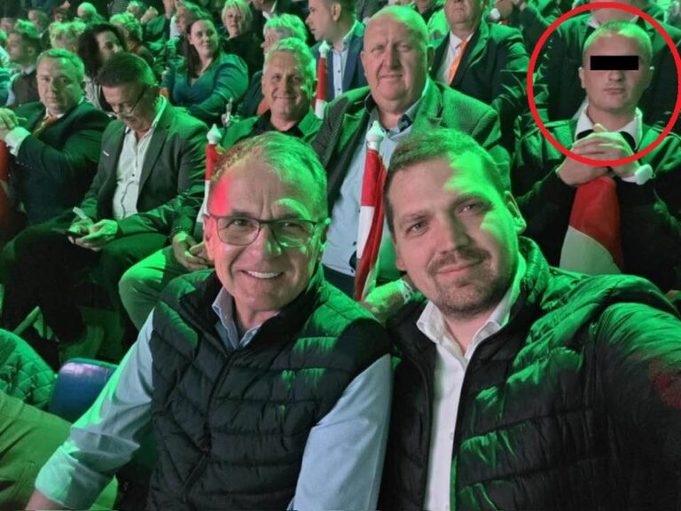 Man convicted for sexual abuse campaigning for PM Orbán