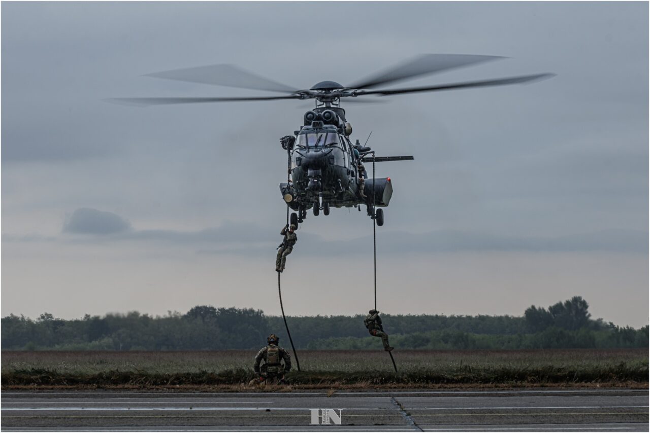 Exercice multinational d'hélicoptères organisé en Hongrie centrale