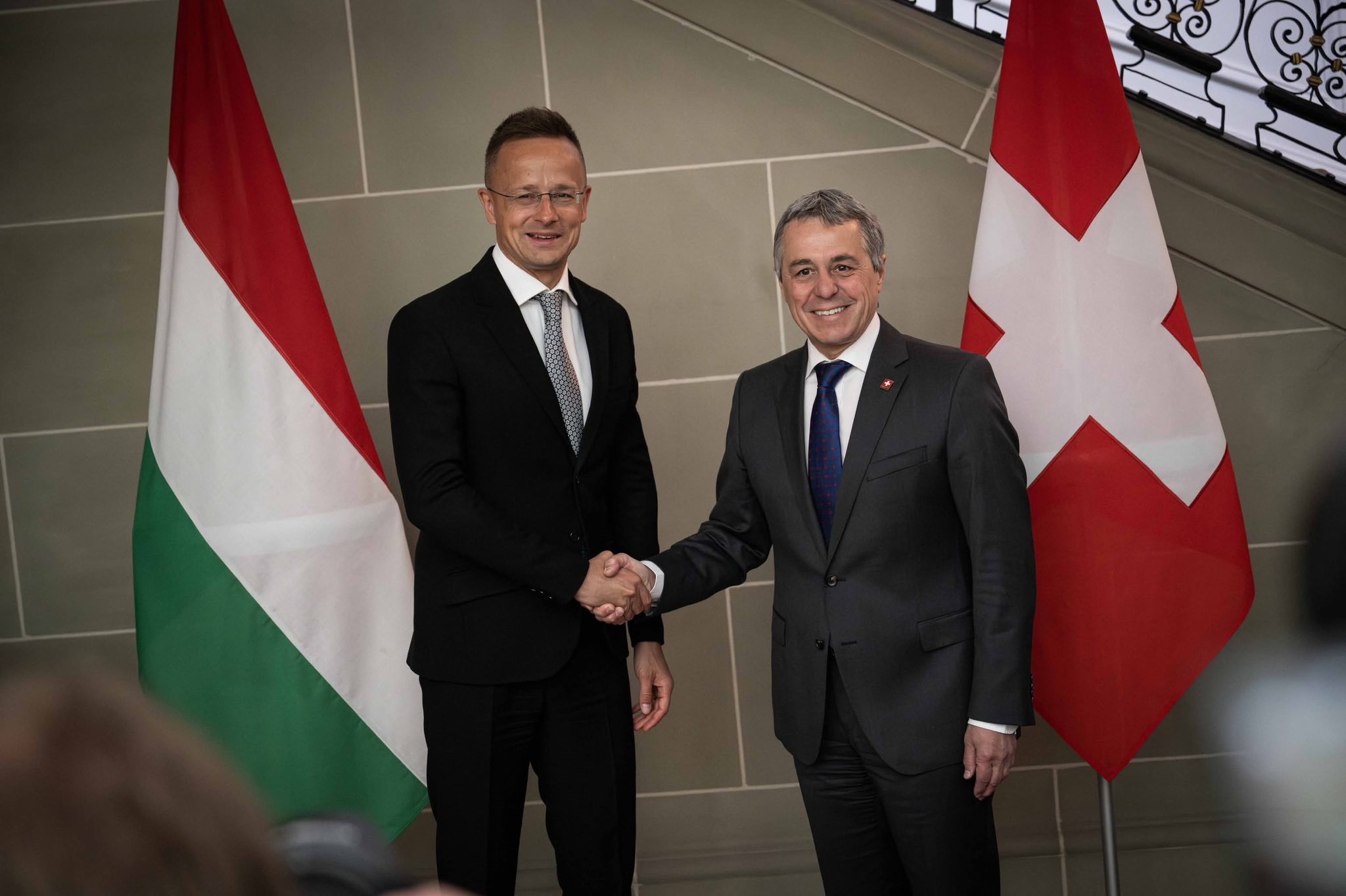 Szijjártó and Ignazio Cassis Switzerland