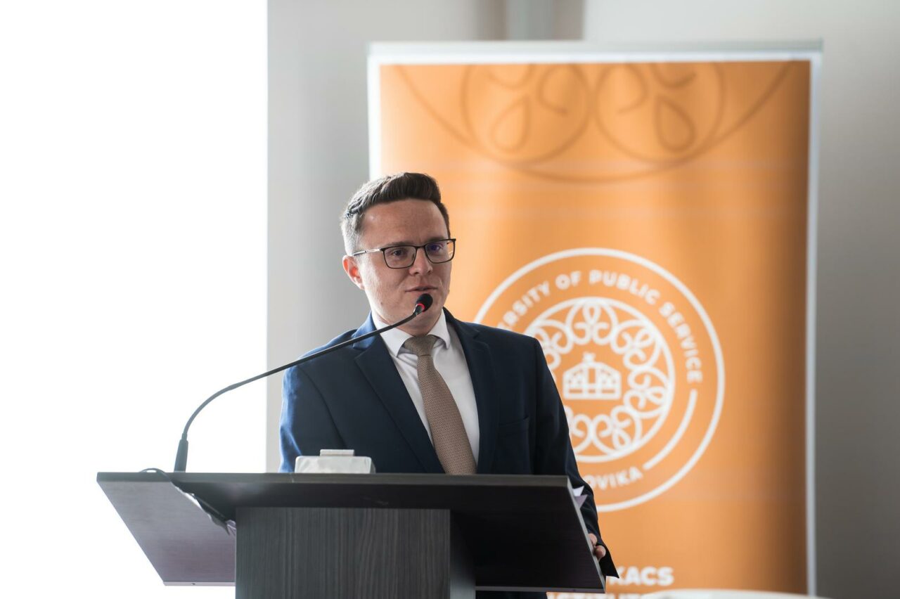 Tárnok Balázs NKE conference