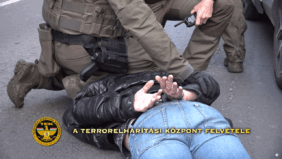 Ukrainian man detained Budapest TEK