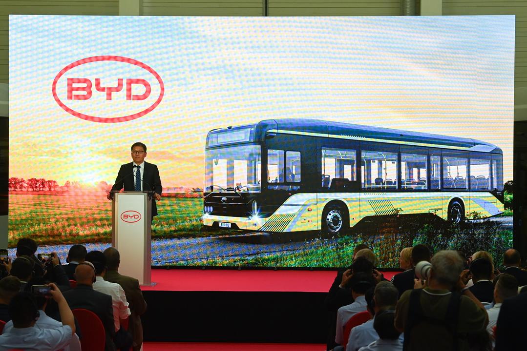 BYD plant in Kormárom