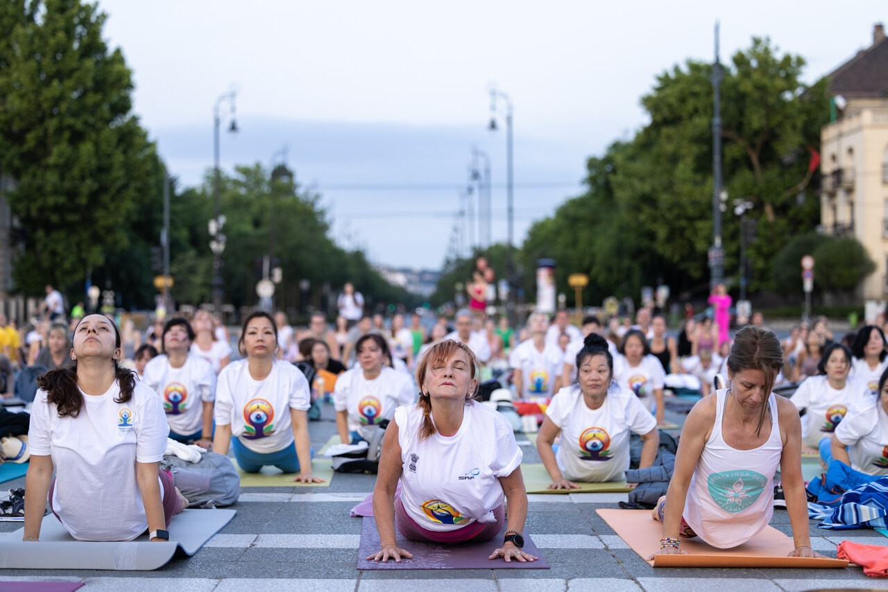 Biggest yoga event Budapest