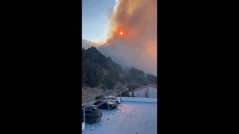 Croatia wildfire