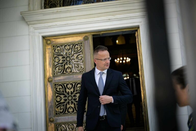 Ministre des Finances Péter Szijjártó