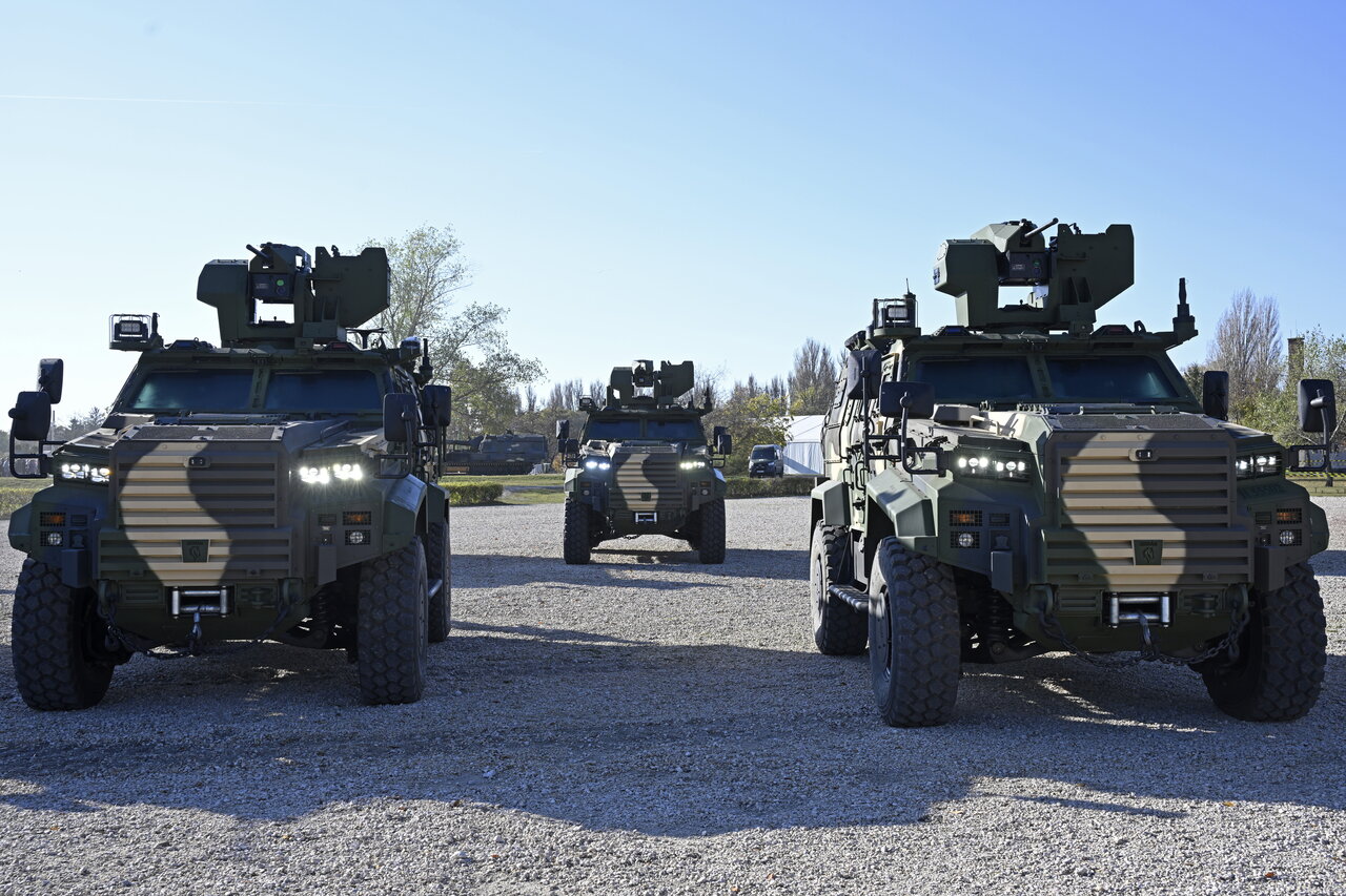 Hungarian military bolster defence with 56 new Gidrán armoured vehicles