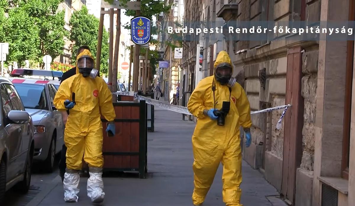 High-risk drug lab uncovered in downtown Budapest apartment