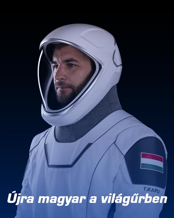 Hungarian astronaut Tibor Kapu
