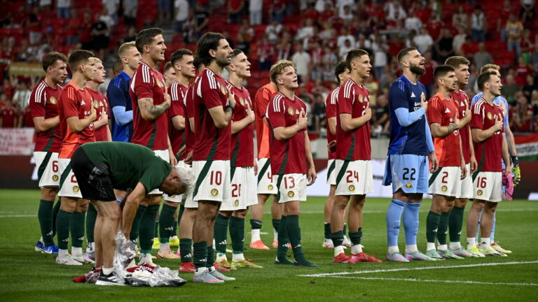 ハンガリー対スウェーデンの親善試合 ブダペスト2