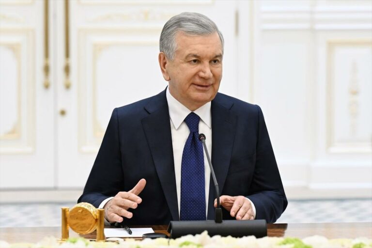 President Shavkat Mirziyoyev uzbekistan