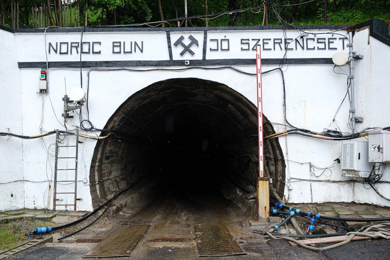 Parajd sóbánya Praid salt mine