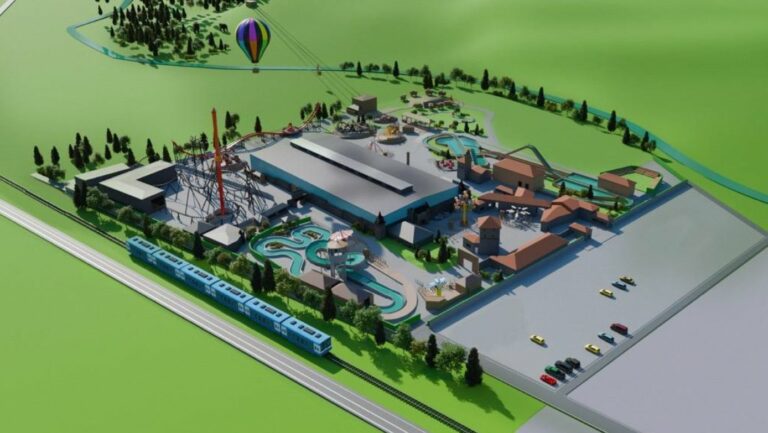 Parc d'attractions Transylvanian Disneyland Dracula Park Csíkszereda