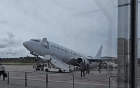 Wizz Air plane tilted in Norway (Copy)