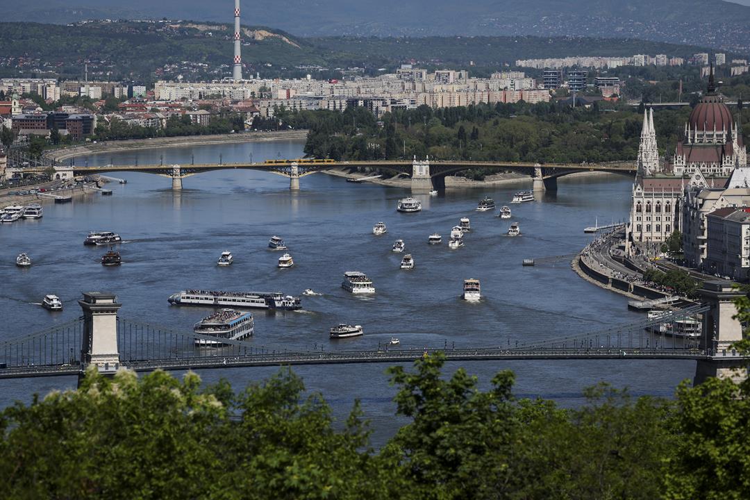 You may enjoy boat rides for free in Budapest until tomorrow evening