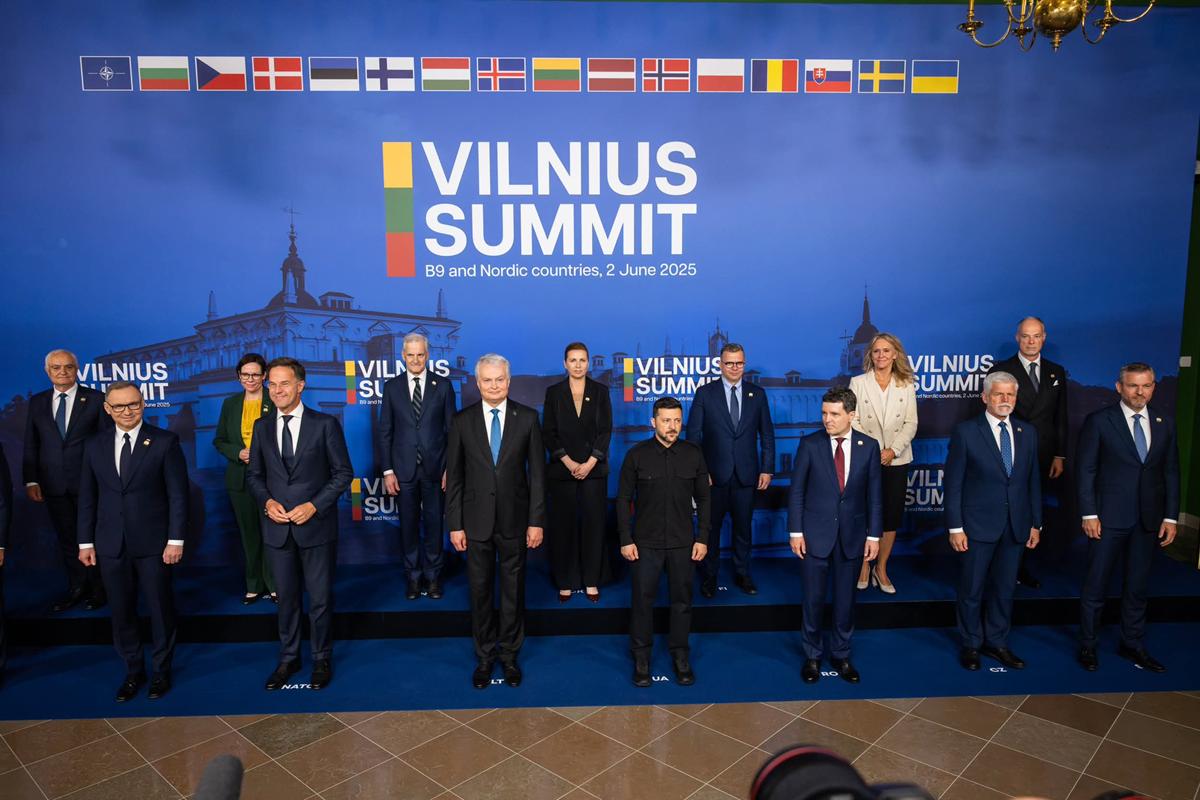 bucharest 9 summit 2025 vilnius nato