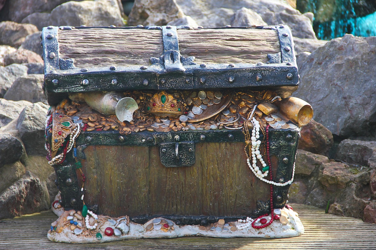 Mary of Hungary Danube Treasure Chest Illustration