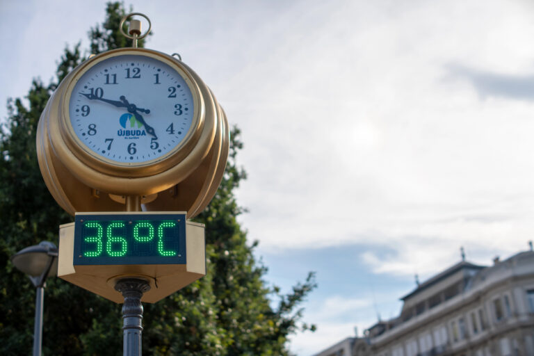 ola de calor, tormentas en Hungría