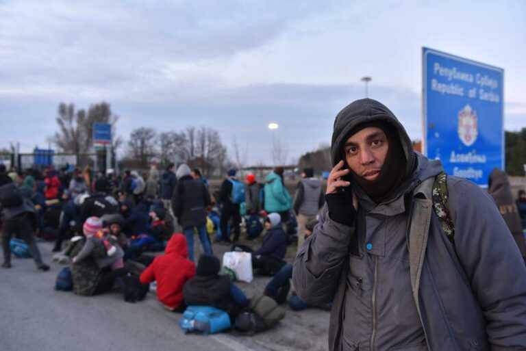 migrație ilegală serbia ungaria frate