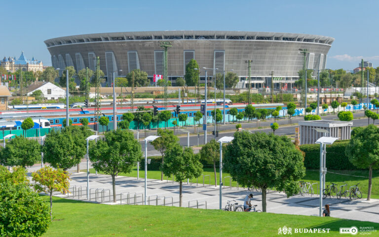 Puskás Aréna BKK trafic Budapest
