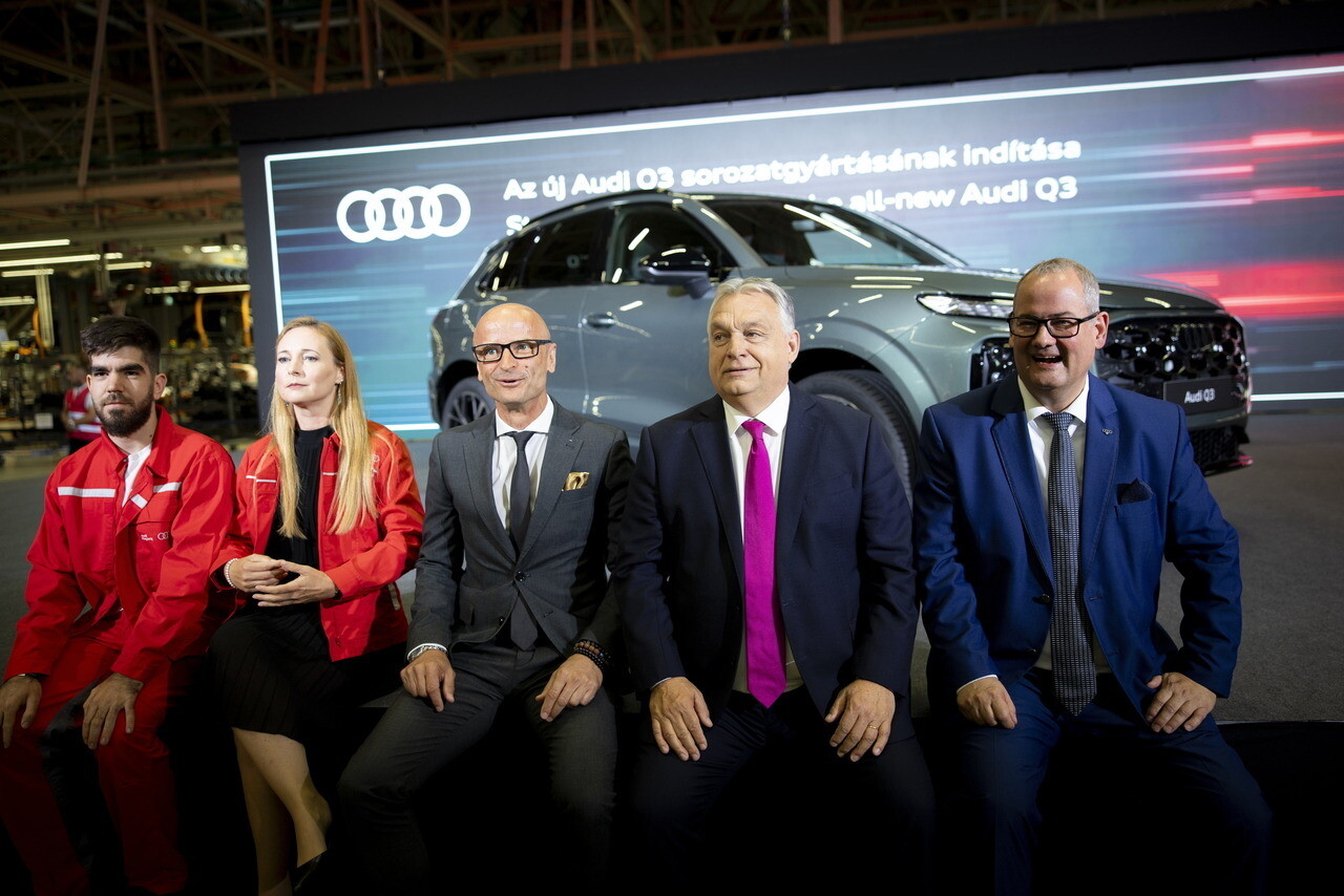 Audi Q3 Győr produkció