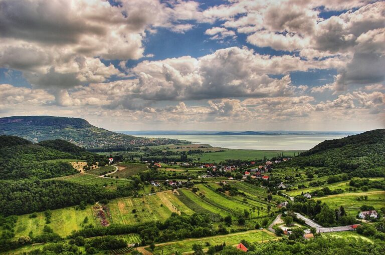 Peisajul Balatonului din Ungaria