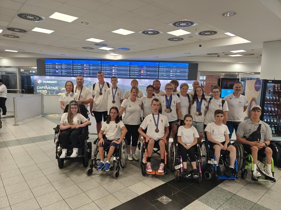 Hungary wins 9 medals at European Para Youth Games