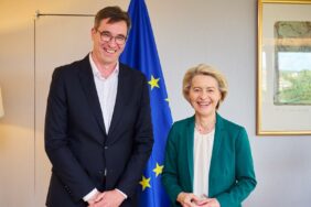 Mayor Karácsony and Ursula von der Leyen
