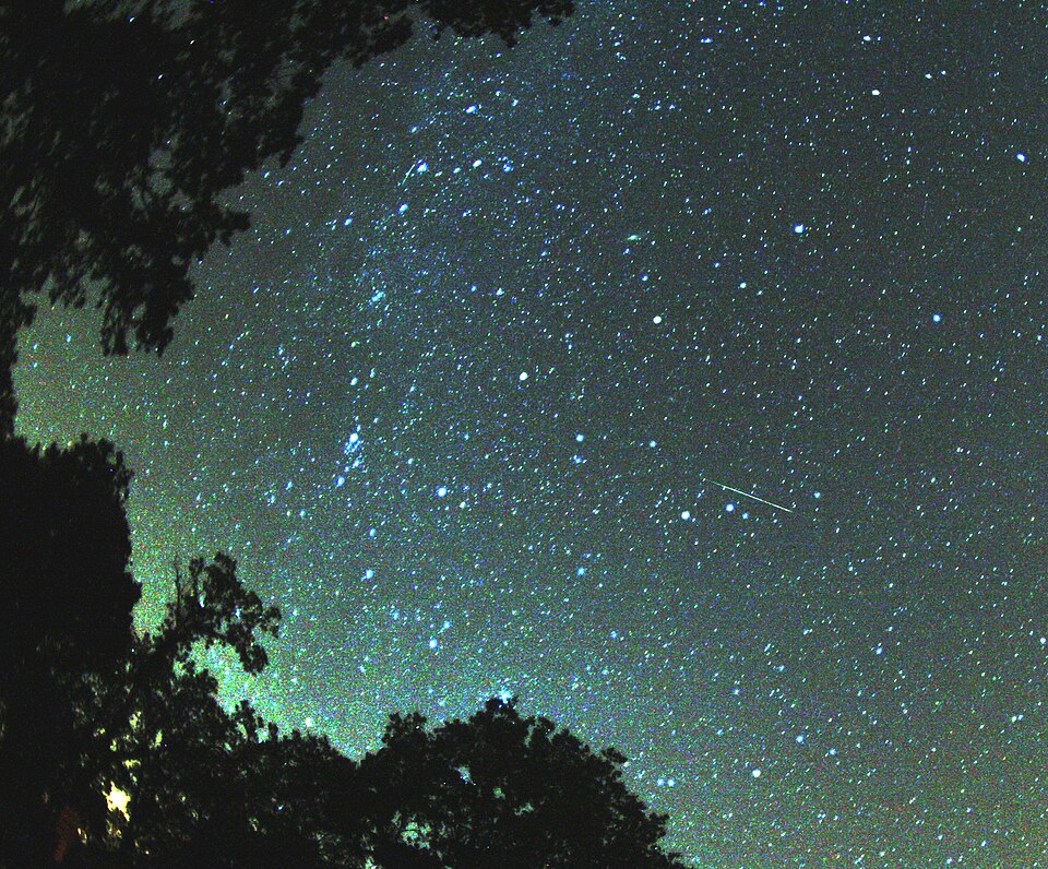 Perseid meteor shower