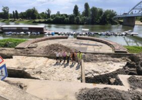 Szeged castle archaeology finds fortified tower water tower