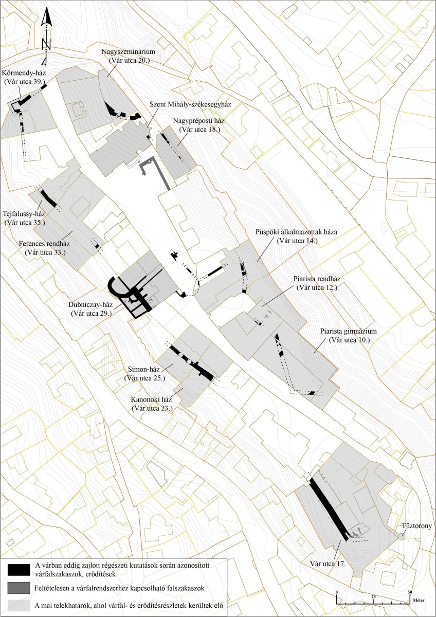 Veszprém Castle Map