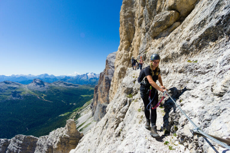 escalade via ferrata