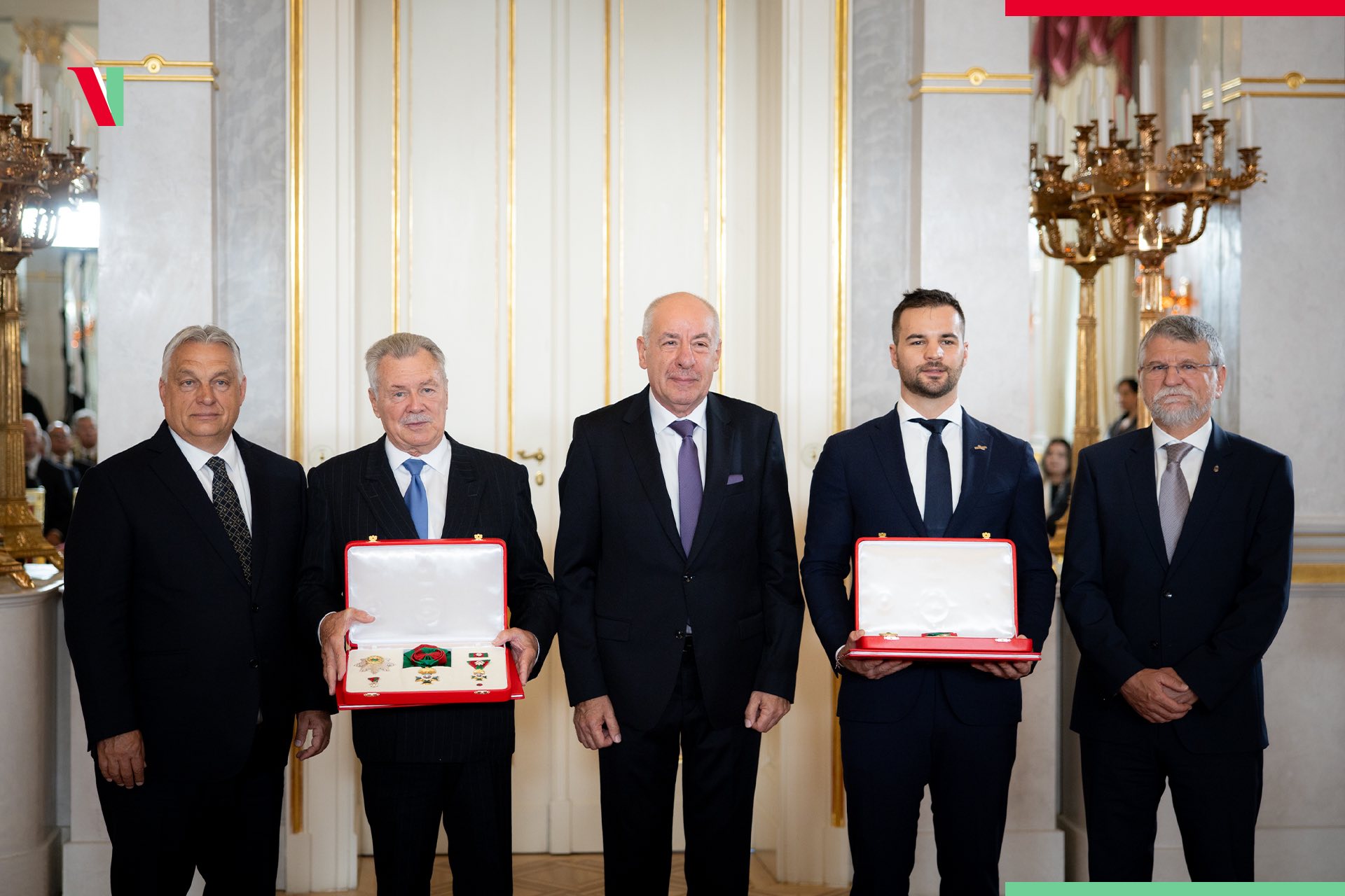 2 Hungarian astronauts awarded Hungarian Order of Saint Stephen