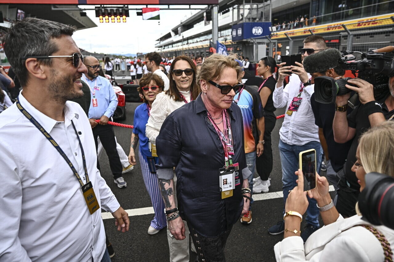 Axl Rose Hungaroring