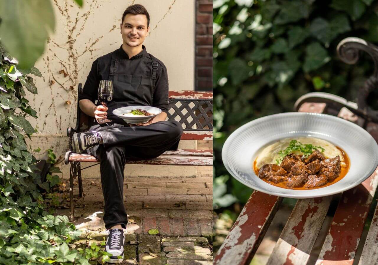 Bear stew 21 Hungarian restaurant Hungarian cuisine Hungarian dishes Róbert Horváth