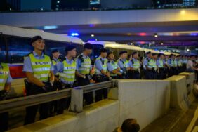 Postes de police chinois à Budapest