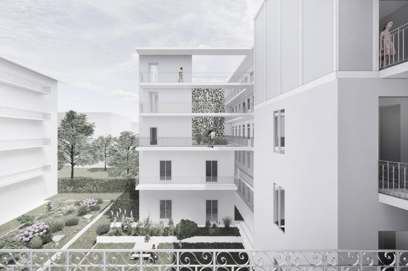 Revitalisation of Budapest’s Ferencváros: 19th-century tenement reborn with green features